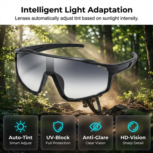 🌟Neu im Jahr 2026: Bis zu 50 % Rabatt!🌟 Photochrome Sportbrillen für den Outdoor-Einsatz
