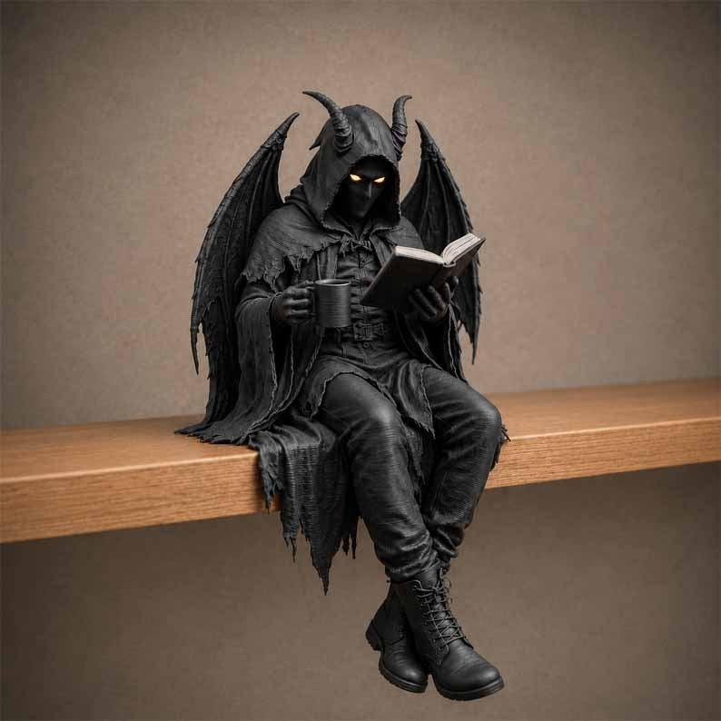 Dark fantasy gothic figurine