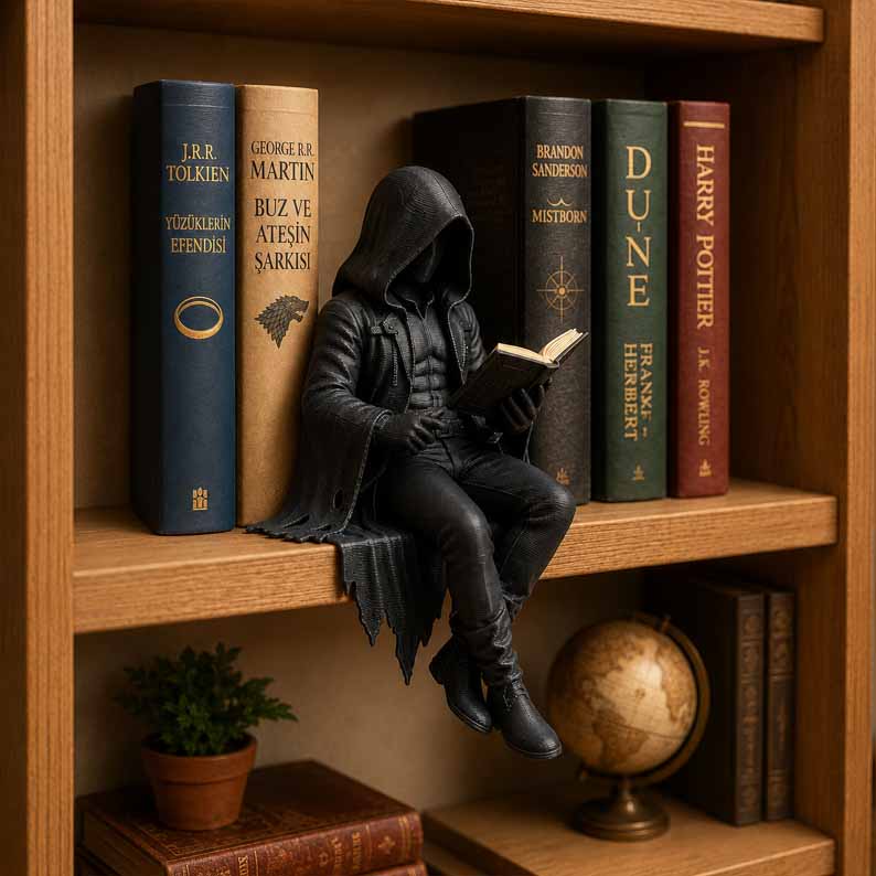 Dark fantasy gothic figurine