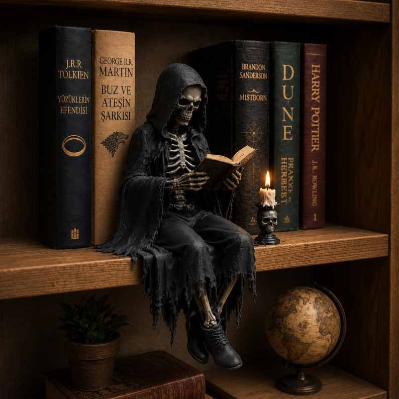 Dark fantasy gothic figurine