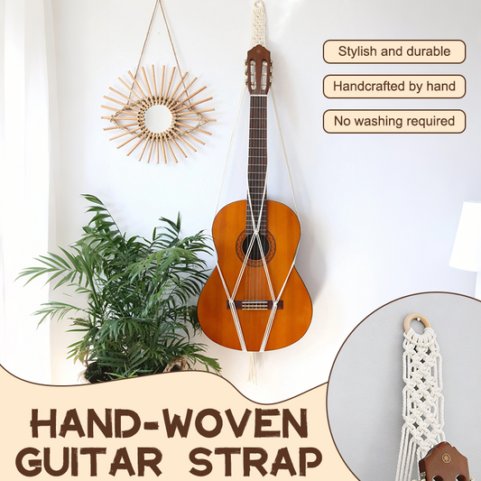Handgewebter Gitarrengurt