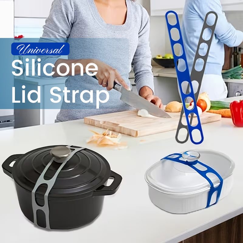 Universeller Silikon-Deckelhalter – Sicherer Halter für Topf- und Pfannendeckel