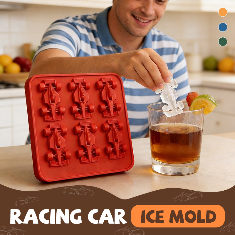 Formula Racing Car Ice Mold