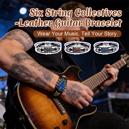Six String Collectives – Lederarmband für Gitarre