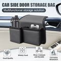 Car Side Door Storage Bag, Multi-functional Phone Key Holder, Foldable Cup Holder, Car Window Hanging Pouch