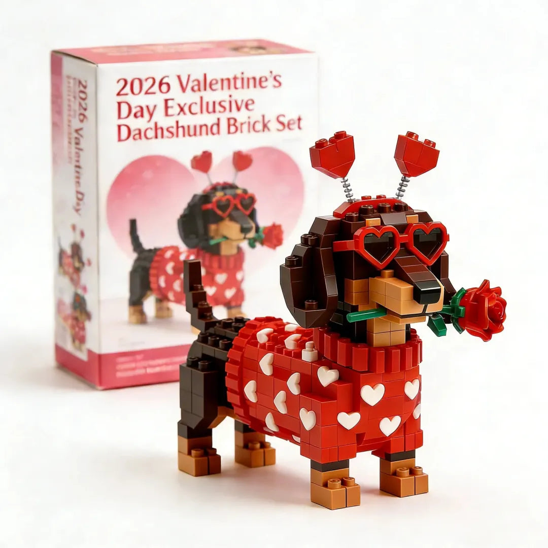 💖 Exklusives Dackel-Bausatz-Set zum Valentinstag 2026 🐕