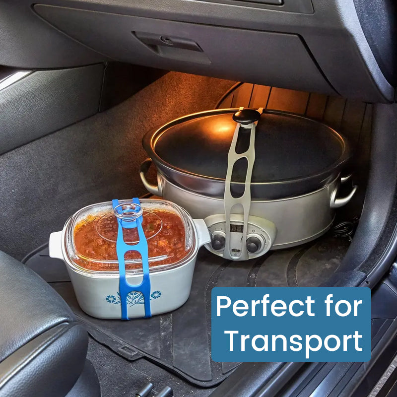 Universeller Silikon-Deckelhalter – Sicherer Halter für Topf- und Pfannendeckel