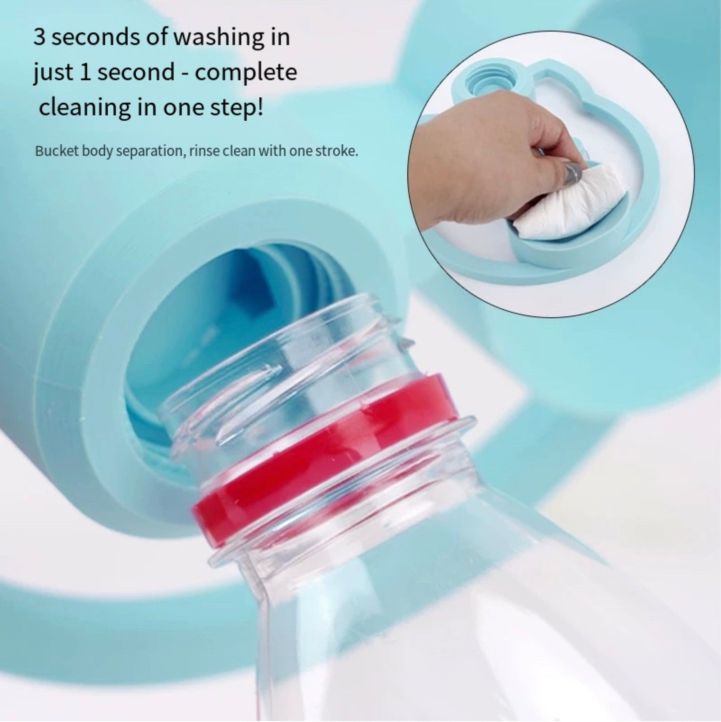 Tragbarer Wasserspender für Haustiere mit Schwerkraft – ohne Strom, automatische Nachfüllung für Katzen und kleine Hunde