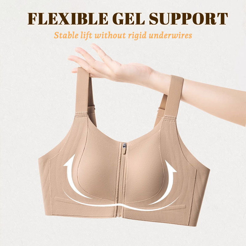 ✨ Leichter Komfort-BH mit Frontreißverschluss