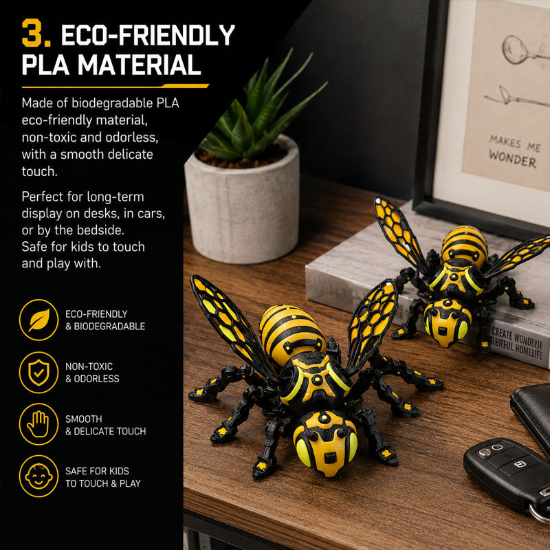 🐝 Mechanische Bienenfigur