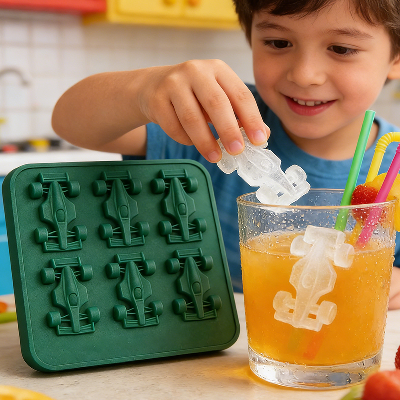 Formula Racing Car Ice Mold