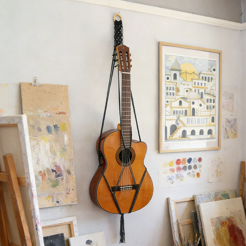 Handgewebter Gitarrengurt