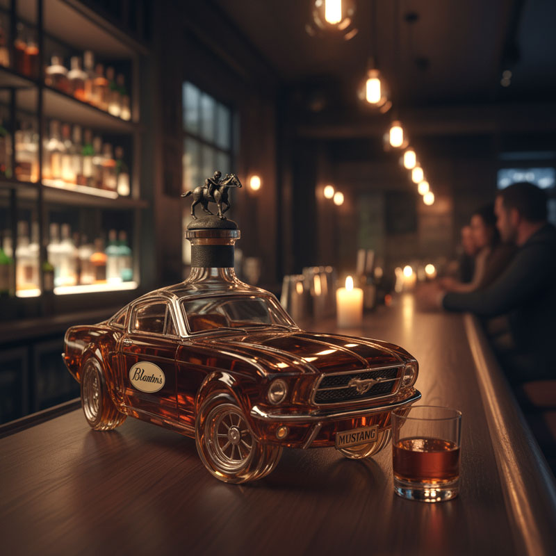 Whiskyflasche in Form eines Sportwagens🥃🐎