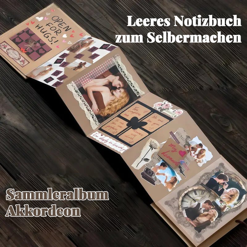 ✨Der Erinnerungsbewahrer: 230 cm Faltbares Scrapbook-Album 📚