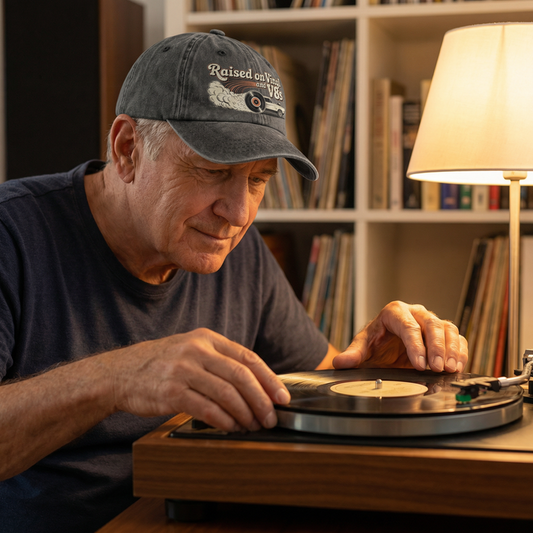 „Aufgewachsen mit Vinyl und V8-Motoren“ – Die Gearhead Classic Cap