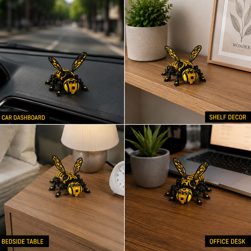 🐝 Mechanische Bienenfigur