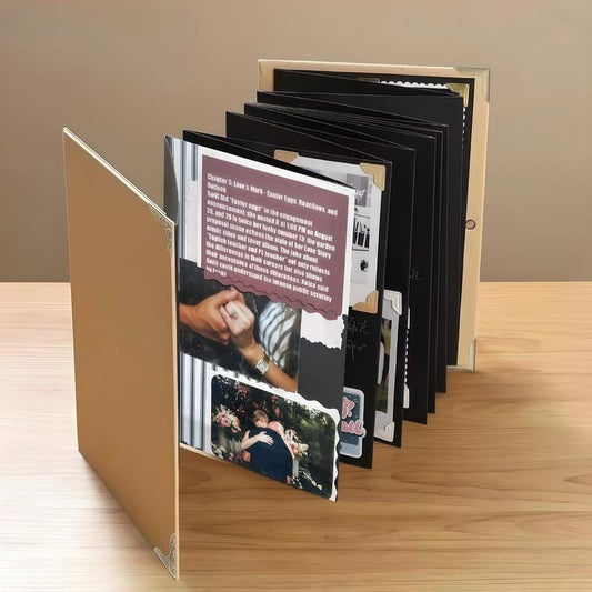 ✨Der Erinnerungsbewahrer: 230 cm Faltbares Scrapbook-Album 📚