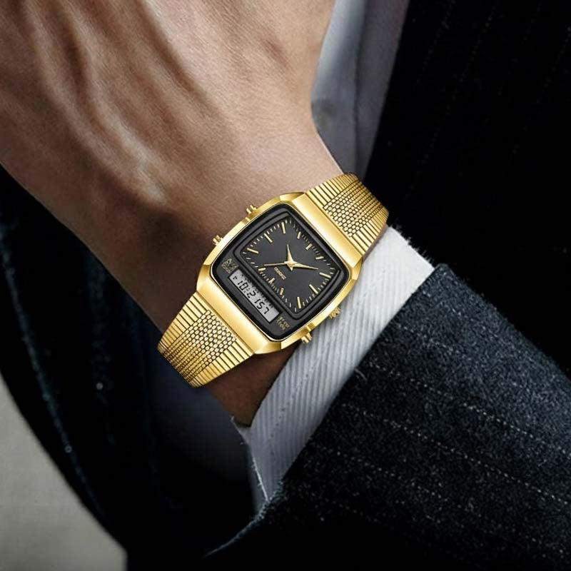 ⏰Limited-time offer💥💥LIEBIG Roman Retro Dual System Multi-Function Digital Sports Watch