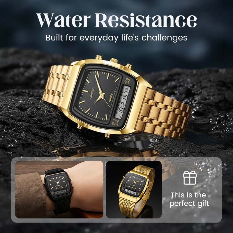 ⏰Limited-time offer💥💥LIEBIG Roman Retro Dual System Multi-Function Digital Sports Watch