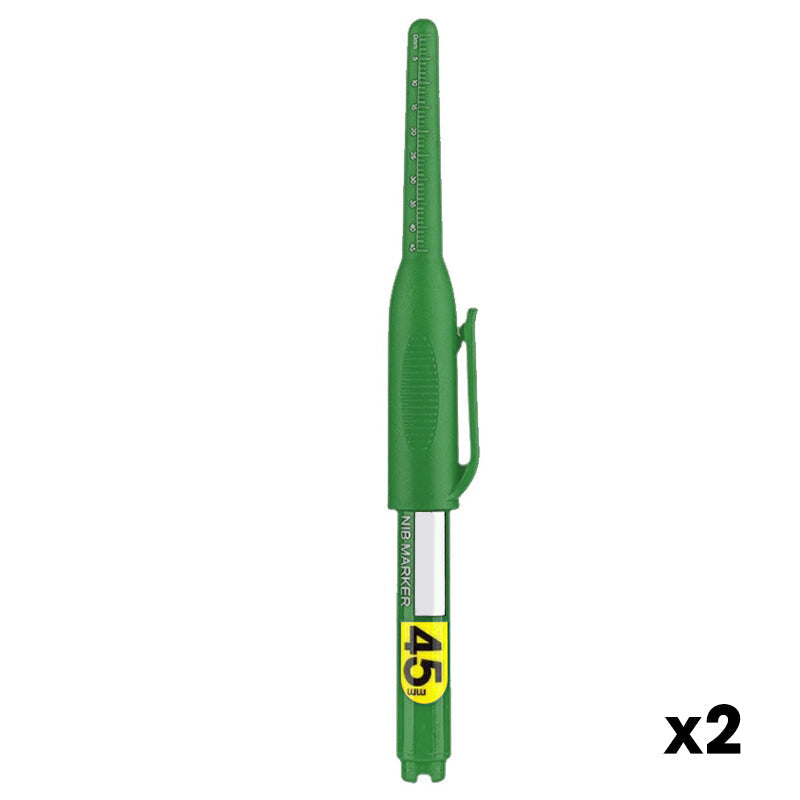 45mm Long-Tip Oil-Based Marker for Woodworking, Tile, and Deep Hole Marking
