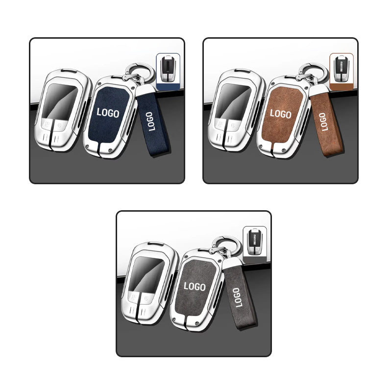 Für Isuzu】– Schlüsselhülle aus echtem Leder – deeryline
