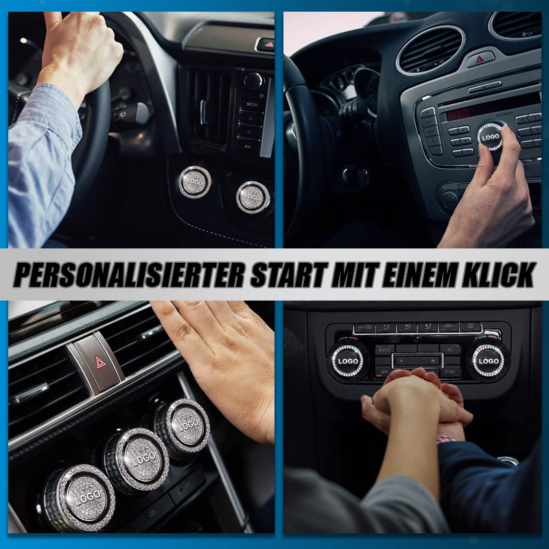 Ein-Klick-Start Strassdekoration Aufkleber