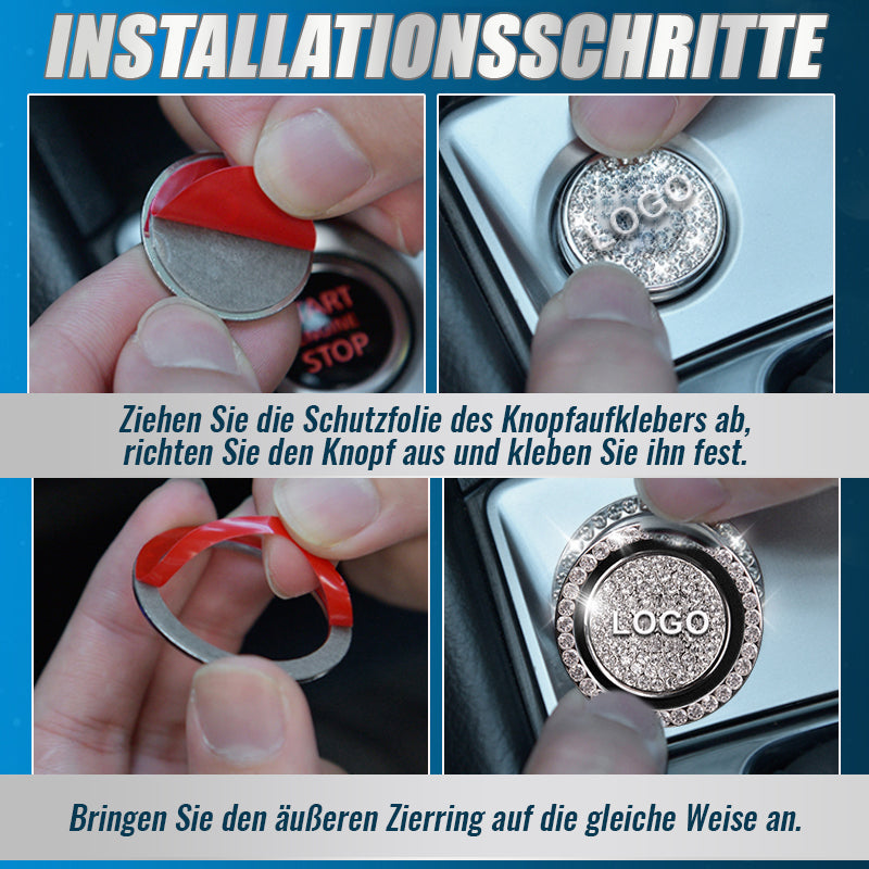 Ein-Klick-Start Strassdekoration Aufkleber
